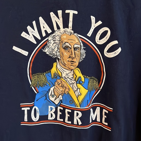 Mens Beer Tshirt Great Condition Worn Twice XL - Picture 2 of 4